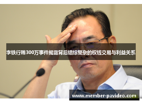 李铁行贿300万事件揭露背后错综复杂的权钱交易与利益关系
