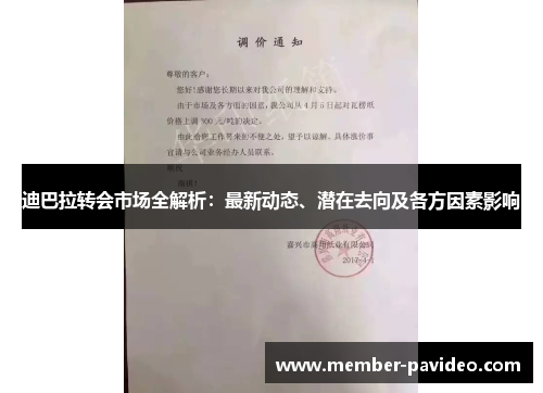 迪巴拉转会市场全解析：最新动态、潜在去向及各方因素影响