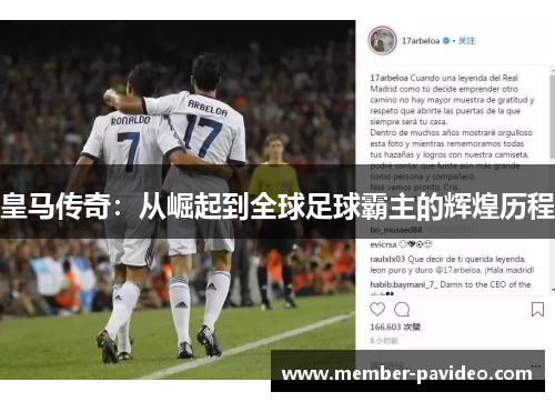 皇马传奇：从崛起到全球足球霸主的辉煌历程